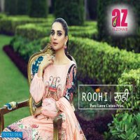 Al Zohaib Roohi Pure Lawn Cotton Dress Material