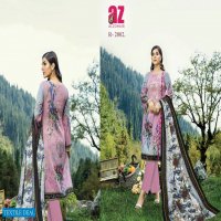 Al Zohaib Roohi Pure Lawn Cotton Dress Material
