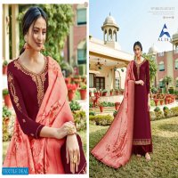 Alisa Suhan Vol-4 Wholesale Shopping Jacquard Dupatta Salwar Kameez