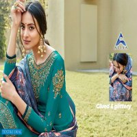 Alisa Suzen Wholesale Embroidered Straight Salwar Kameez