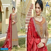 Alisa Suzen Wholesale Embroidered Straight Salwar Kameez