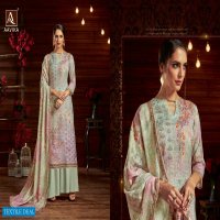 Alok Aavika Pure Pashmina Jacquard Dress material Wholesaler