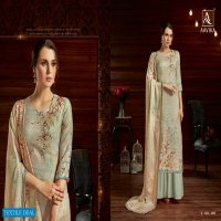Alok Aavika Pure Pashmina Jacquard Dress material Wholesaler