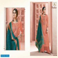 Alok Dushaa Wholesale Zam Self Print Dress Material