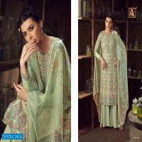 Alok Mythili Wholesale Pure Wool Pashmina Winter Dress Material