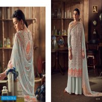 Alok Mythili Wholesale Pure Wool Pashmina Winter Dress Material