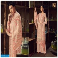 Alok Mythili Wholesale Pure Wool Pashmina Winter Dress Material