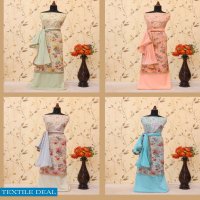 Alok Panghat Wholesale Pure Crepe Dress Material