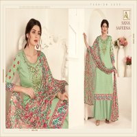 Alok Sana Safeena Wholesale Shopping Embroidered Dress Material