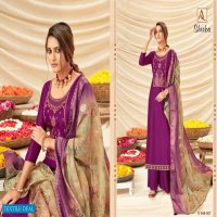 Alok Sheeba Wholesale Satin Dress Material