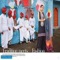 Alzohaib Bandhani Jaipuri Collection Branded Pakistani Suits Wholesale