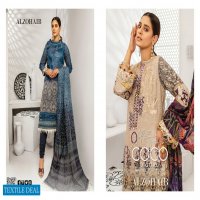 Alzohaib Coco Digital Embroidered Lawn Collection Branded Pakistani Dress