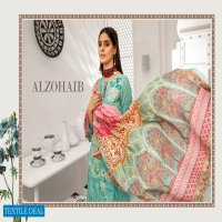 Alzohaib Coco Digital Embroidered Lawn Collection Branded Pakistani Dress