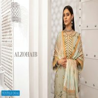 Alzohaib Coco Digital Embroidered Lawn Collection Branded Pakistani Dress