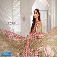 Alzohaib Coco Digital Embroidered Lawn Collection Branded Pakistani Dress