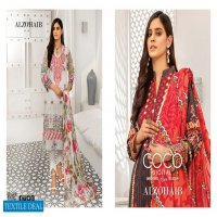 Alzohaib Coco Digital Embroidered Lawn Collection Branded Pakistani Dress