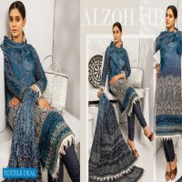 Alzohaib Coco Digital Embroidered Lawn Collection Branded Pakistani Dress