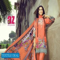 Alzohaib Roohi Vol-2 Wholesale Lawn Dress Material