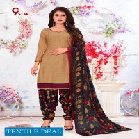 Amit 9 Star Vol-5 Synthetic Fabrics Dress Material Catalog