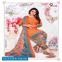 Amit 9 Star Vol-5 Synthetic Fabrics Dress Material Catalog