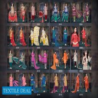 Amit priya French Crepe Dress Material Wholesaler