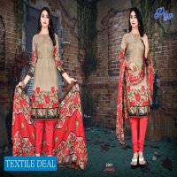 Amit priya French Crepe Dress Material Wholesaler