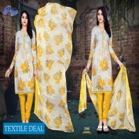 Amit priya French Crepe Dress Material Wholesaler