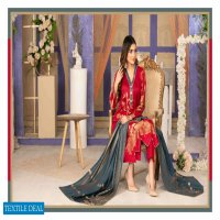 Amna Sohail Chrome Wholesale Original Pakistani Banaras Suits