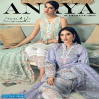 Anaya By Kiran chaudhry Luxury Lawn 2021 Branded Pakistani Catalog