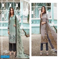 Anmol Nakshatra Pro Vol-43 Wholesale Leon Crepe Dress Material