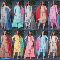 Anmol Pictorial Wholesale Cotton Dress Material