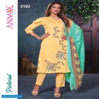 Anmol Pictorial Wholesale Cotton Dress Material