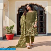 Anmol Resham Vol-9 Wholesale French Crepe Salwar Kameez