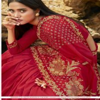 Anushree Half Girlfriend Wholesale Satin Georgette With Work Saree Catalogs