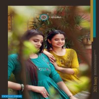 Aradhana Silky Vol-1 Wholesale Cotton With Work Kurtis