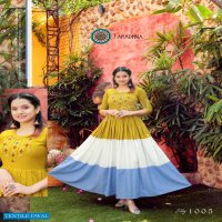 Aradhana Silky Vol-1 Wholesale Cotton With Work Kurtis