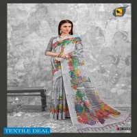 Ashika Classic Digital In Zari Checks Saree Wholesale Catalog