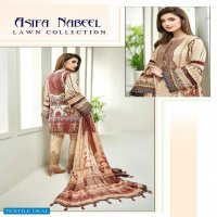 Asifa Nabeel Vol-4 Wholesale Lawn Collection Printed Dress Material