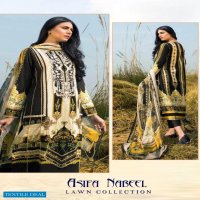 Asifa Nabeel Vol-4 Wholesale Lawn Collection Printed Dress Material