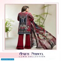 Asifa Nabeel Vol-4 Wholesale Lawn Collection Printed Dress Material