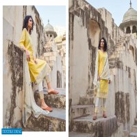 Astha Kiara Wholesale Unstitch Top And Free Size Pant Dress