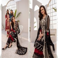 Azure Luxe Festive 3pcs Collections Wholesale Unsttiched Dress