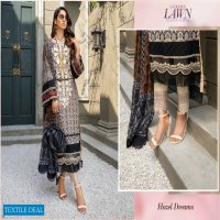 Azure Luxury Lawn Unstitched 3 piece Wholesale Pakistani Suits