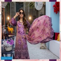 Azure Luxury Lawn Unstitched 3 piece Wholesale Pakistani Suits