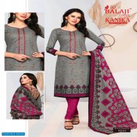 BALAJI COTTON KANIKA FANCY WORK PRINTED DRESS MATERIALS WHOLESALER