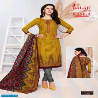 BALAJI COTTON KANIKA FANCY WORK PRINTED DRESS MATERIALS WHOLESALER