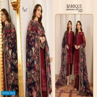 BAROQUE EMBROIDERED COLLECTION VOL 2 BY SHREE FABS GEORGETTE PAKISTANI SUITS