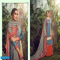 BELLIZA LAUNCH FARHANA PURE COTTON DIGITAL PRINTED DRESS MATERIALS