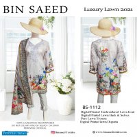 BIN SAEED LAWN COLLECTION 2021