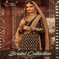 BRIDAL COLLECTION BY RINAZ GEORGETTE EMBROIDERY PAKISTANI DRESSES